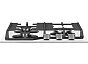 Газовая варочная панель MAUNFELD EGHG.43.73CW/G