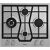 Газовая варочная поверхность Hotpoint HGMT 643 W IX