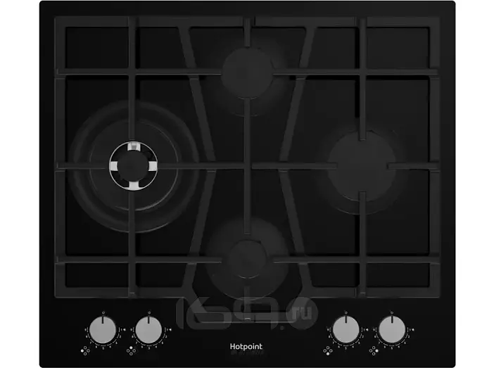 Газовая варочная поверхность Hotpoint HGMTS 643 BL