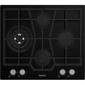 Газовая варочная поверхность Hotpoint HGMTS 643 BL