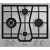Газовая варочная поверхность Hotpoint HGMTS 643 W IX