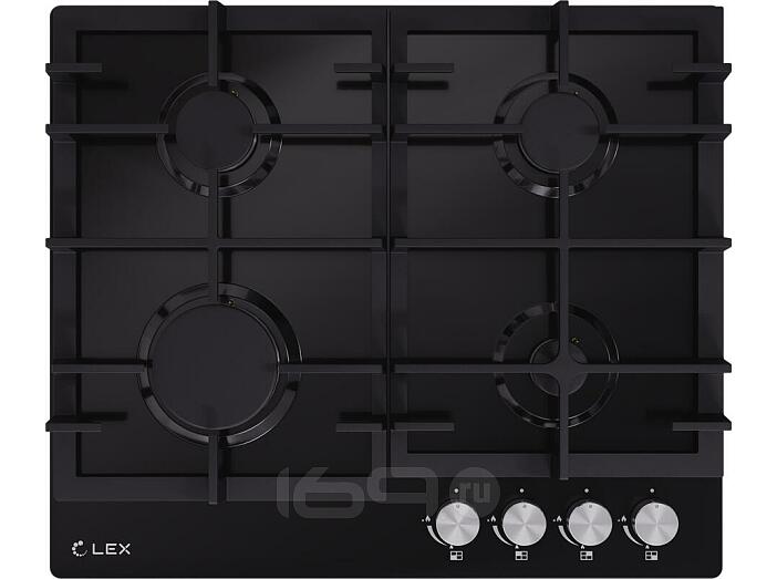 Варочная поверхность газовая LEX GVE 641 BL MATT EDITION