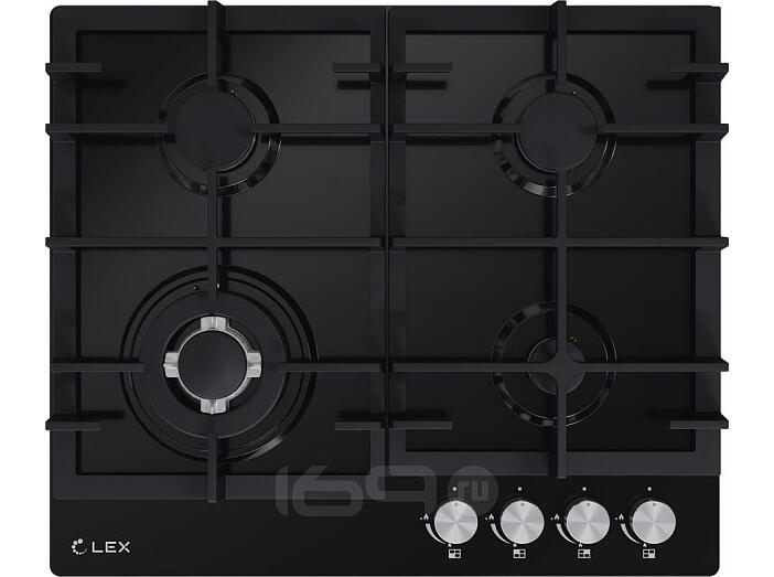 Варочная поверхность газовая LEX GVE 642 BL MATT EDITION