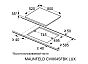 Индукционная варочная панель MAUNFELD CVI804SFBK LUX