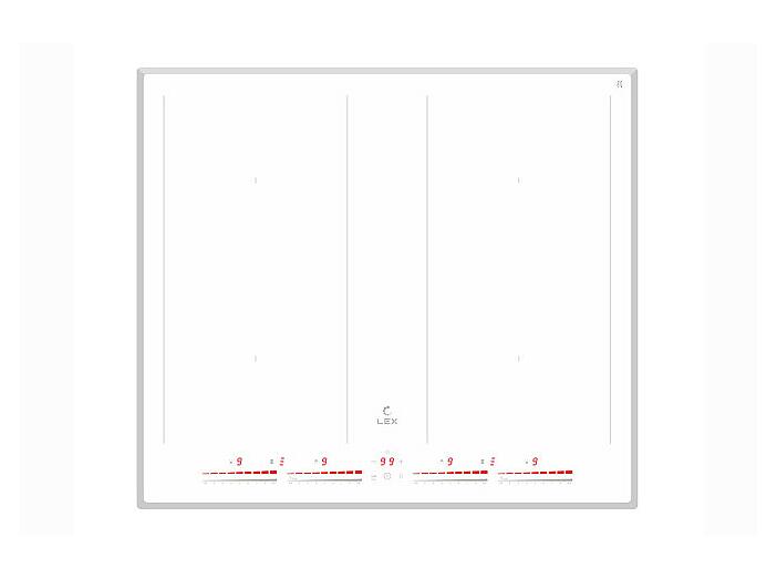 Варочная панель индукционная LEX EVI 641С WH