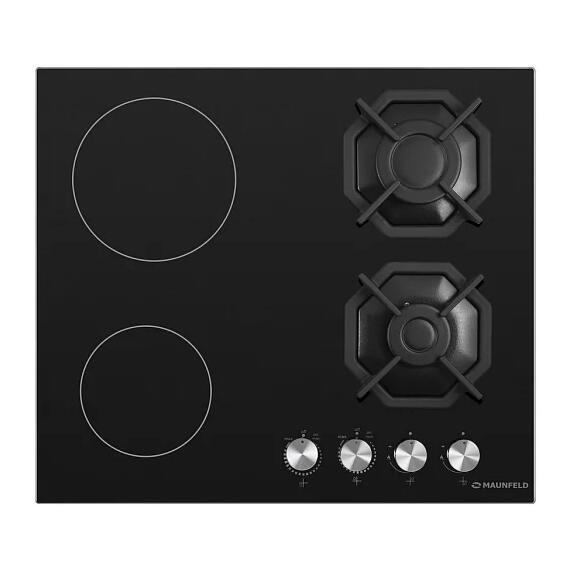 Комбинированная варочная панель MAUNFELD EEHG.642VC.2CB/KG
