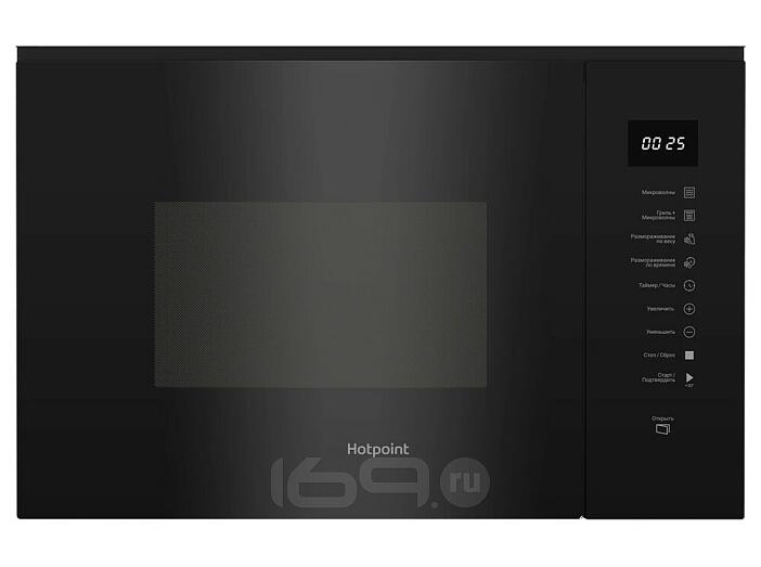 Встраиваемая микроволновая печь Hotpoint MF25G BL H