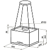 tumb 2 - Кухонная вытяжка MAUNFELD Box Rope Isla 50 черный