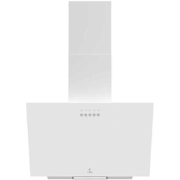 Вытяжка кухонная наклонная LEX MOZA 600 White