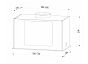 Вытяжка кухонная встраиваемая LEX GS BLOC GS 600 Grey