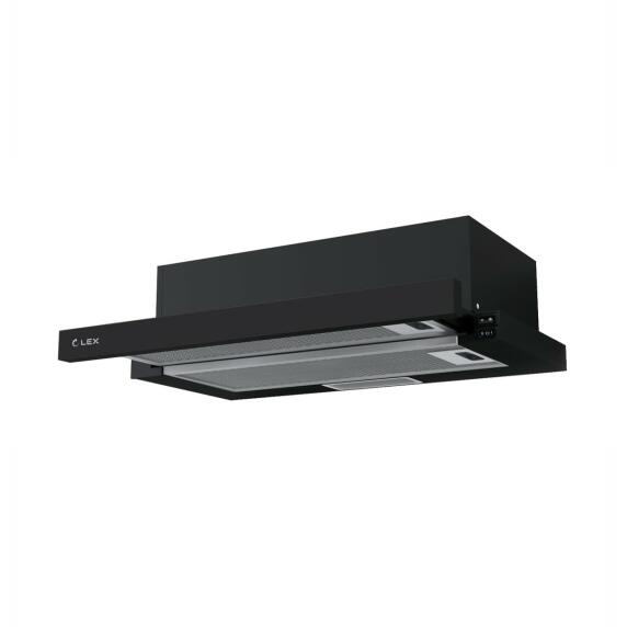 Вытяжка кухонная встраиваемая LEX HIDE 600 BLACK