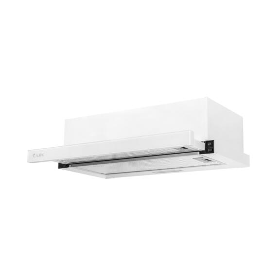 Вытяжка кухонная встраиваемая LEX HIDE G 600 WHITE