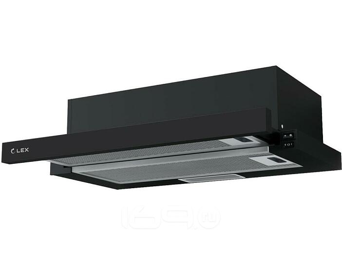 Вытяжка кухонная встраиваемая LEX HUBBLE 2M 600 BLACK