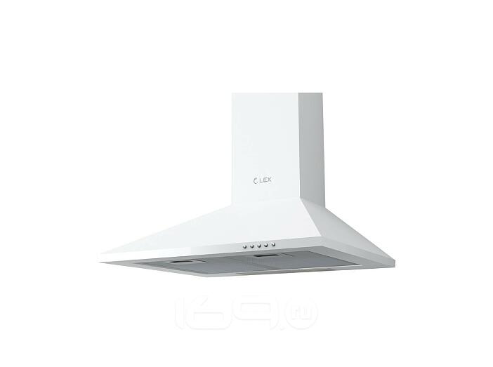 Вытяжка декоративная BASIC WHITE 500