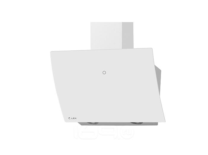 Вытяжка наклонная PLAZA GS WHITE 600