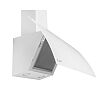 Вытяжка наклонная PLAZA GS WHITE 900