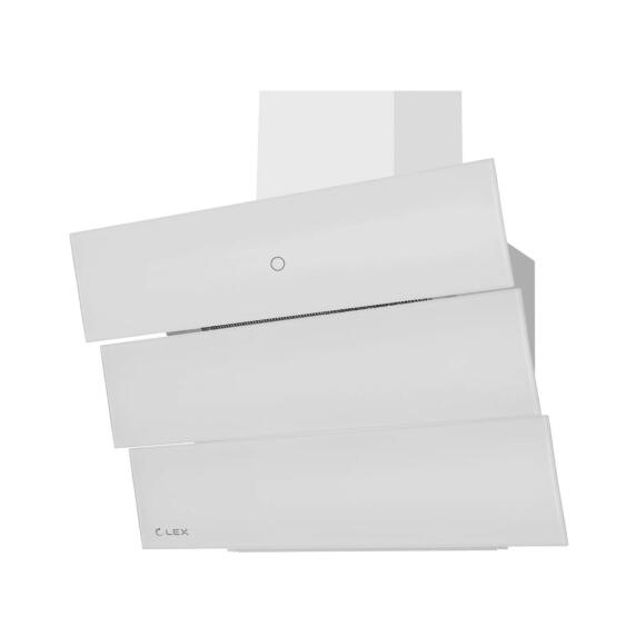 Вытяжка наклонная RIO GS WHITE 600 