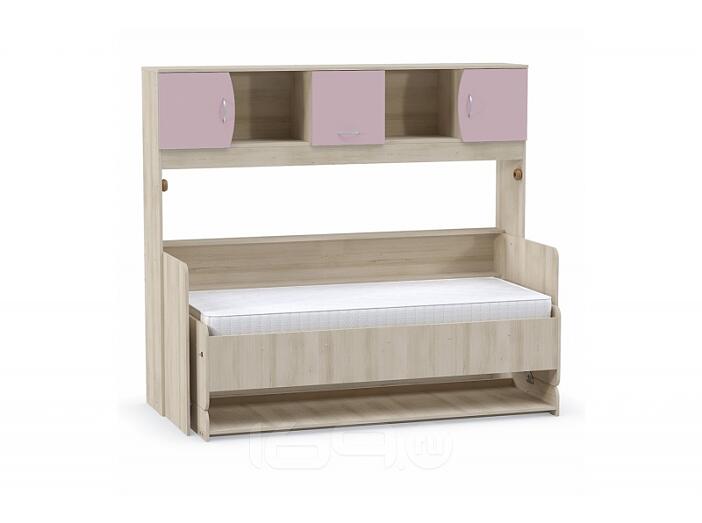 Кровать-трансформер Ника Бук песочный/ Лаванда BSBS1 80