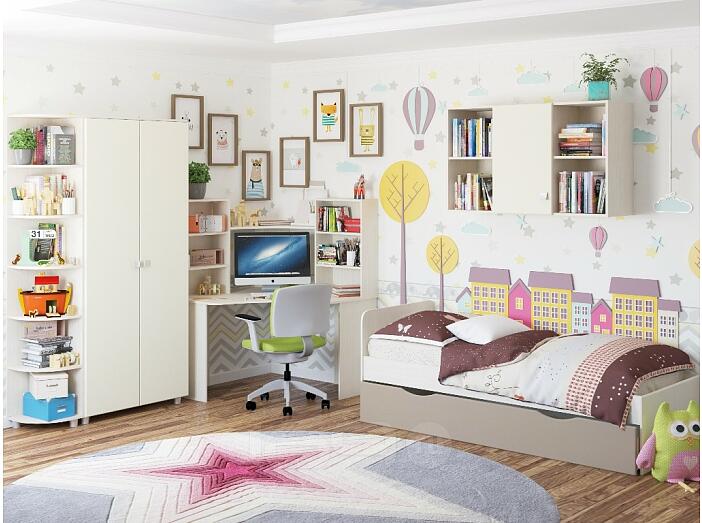 Детская Роман-07 Ваниль глянец/Капучино глянец Детская Роман-07 Ваниль глянец/Капучино глянец