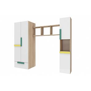 Стенка Умка СТЛ.302.01 Ясень лион песочный/Белый