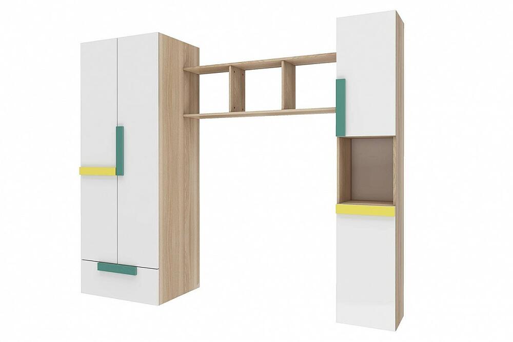 Стенка Умка СТЛ30201 Ясень лион песочныйБелый 13200₽