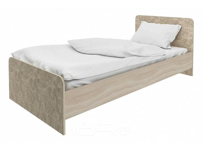 Кровать Пинокио СТЛ.303.03 Ясень Шимо Светлый/Granite Rose 90