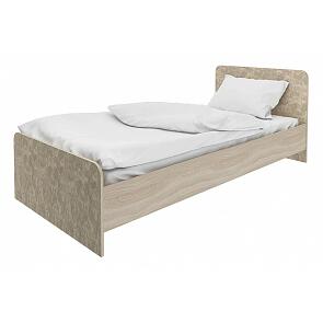 Кровать Пинокио СТЛ.303.03 Ясень Шимо Светлый/Granite Rose 90