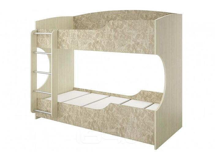 Кровать 2-х ярусная Дженни СТЛ.127.15-01 Cilegio Nostrano/Granite Rose