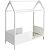 Каркас детской кровати (домик) 1690х790х1680 RAL 9003 полумат