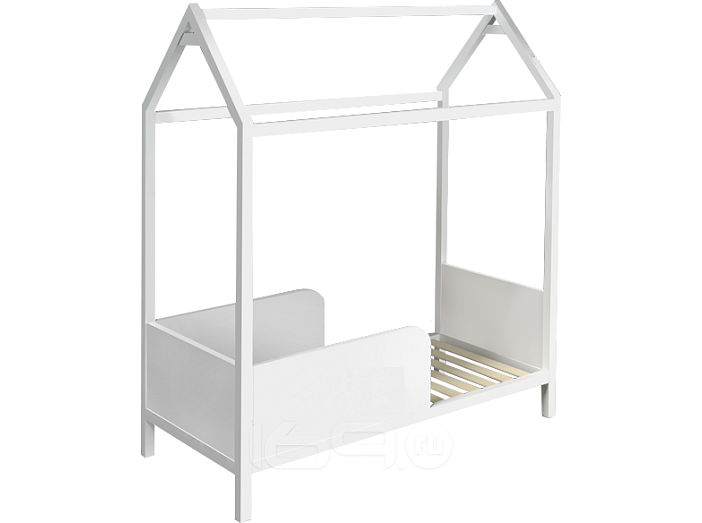 Каркас детской кровати (домик) 1690х790х1680 RAL 9003 полумат