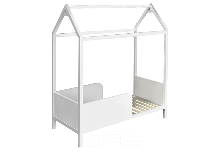 Каркас детской кровати (домик) 1690х790х1680 RAL 9003 полумат