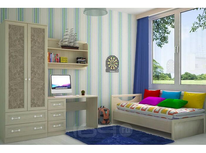 Молодёжная Дженни-2 Granite rose/Cilegio nostrano