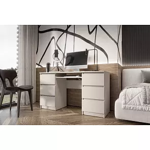 Челси Стол 6 ящиков (Кашемир, Кашемир)