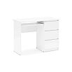 Челси Стол письменный (Ш) (Белый глянец холодный, белый)