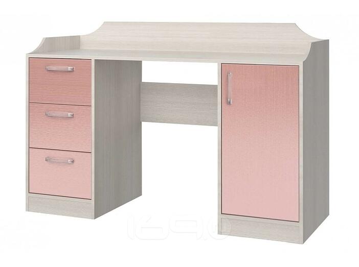 Стол компьютерный Флауэ СТЛ.093.22 Розовый/Сосна Авола