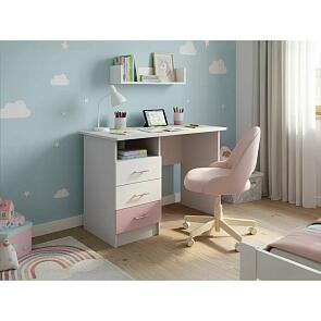 Вега ЛДСП FASHION 1 Стол письменный (Белый)