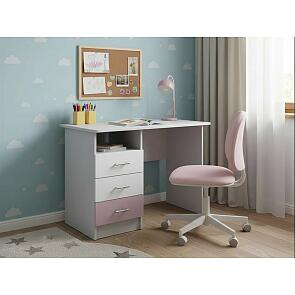 Вега ЛДСП FASHION Стол письменный (Белый)