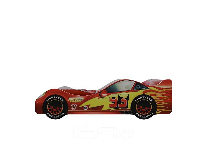 Кровать-машина "Старт" Красный 500*750*1700