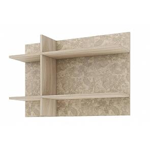 Полка навесная Пинокио СТЛ.303.05 Ясень Шимо Светлый/Granite Rose