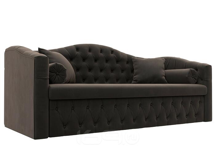 Диван детский прямой мечта seven 727 коричневый дельфин