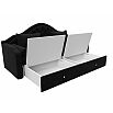 Диван детский прямой сойер черный выкатной