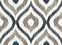 Диван - кровать Ирис Лекко теал/FIBRE Геометрия 18 беж