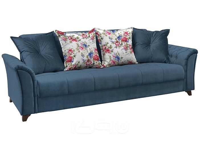 Диван - кровать Ирис Лекко океан/FIBRE Менуэт