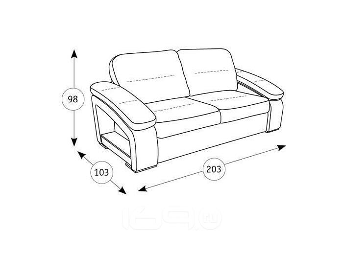 Диван - кровать Рокси 150 Энерджи десерт 2