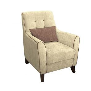 Кресло для отдыха Френсис Офелия 1 беж/Офелия 5 коричн