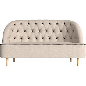 Кушетка Амиса   Рогожка Бежевый