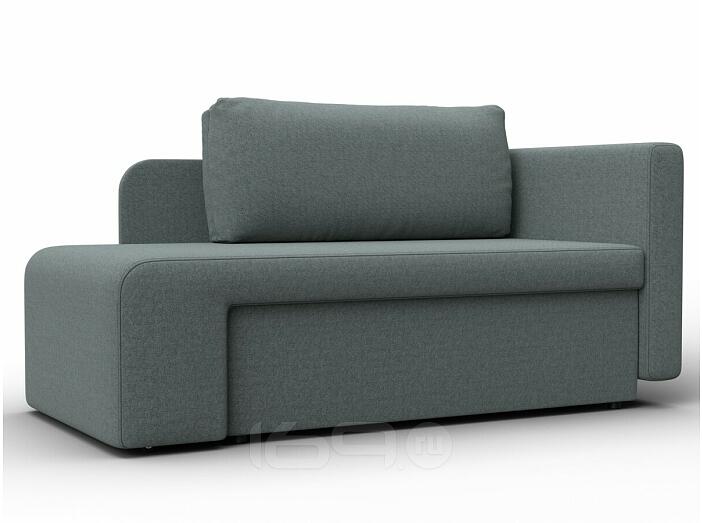 Кушетка Лига Рогожка-097 Амур 07 серый