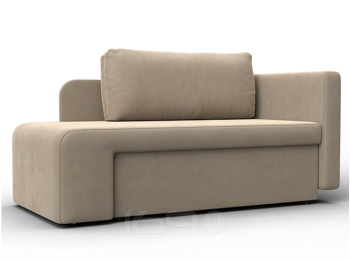 Кушетка Лига Велюр-097 SEVEN 729 бежевый