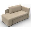 Кушетка Лига Велюр-097 SEVEN 729 бежевый