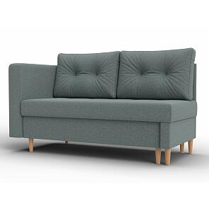 Кушетка Лига Рогожка-098 Амур 07 серый